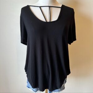 Cotton On Black Short Sleeve Tee